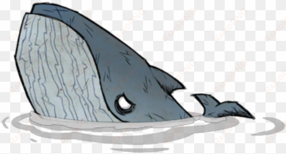 blue whale - dead whale clip art