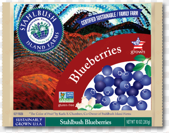 blueberries, one of stahlbush's most popular items, - stahlbush island farms
