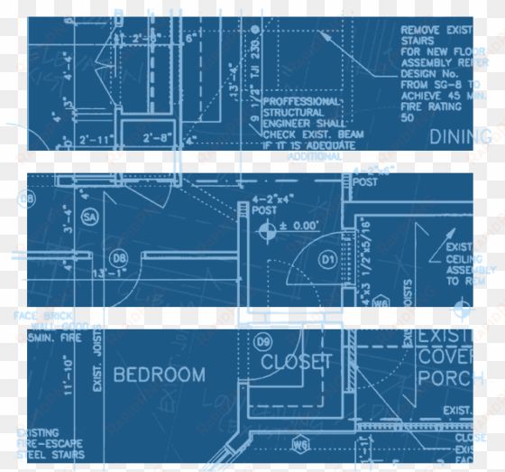 blueprint - technical drawing