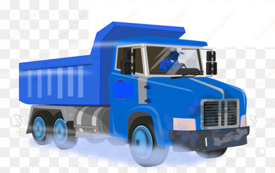 blur clipart dump truck - camion de construccion png