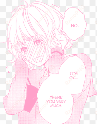 blush anime png free stock - transparent pink anime girl