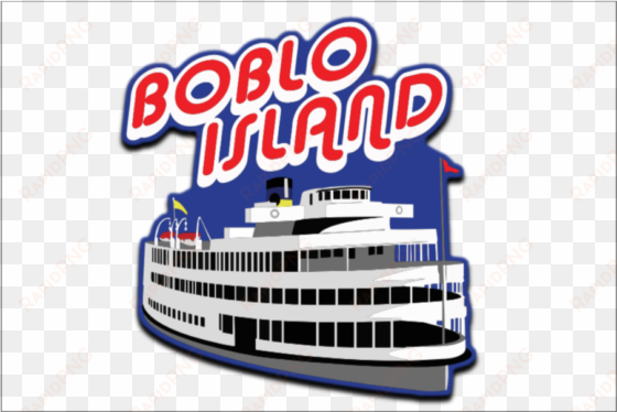 bob-lo island acrylic magnet - boblo island amusement park
