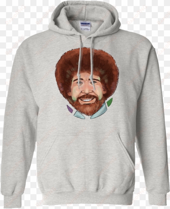 bob ross hoodie - dog paw print shirt - i love dogs shirts