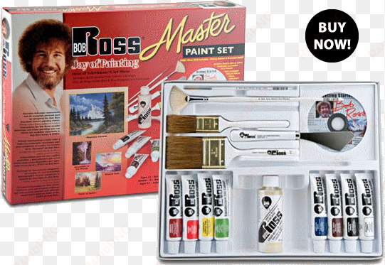 bob ross paint set - bob ross master paint set with free palette