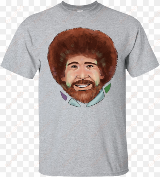 Bob Ross Shirt - Schnauzer T Shirt transparent png image