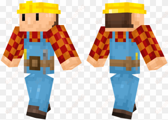 bob the builder - minecraft puppet fnaf skin