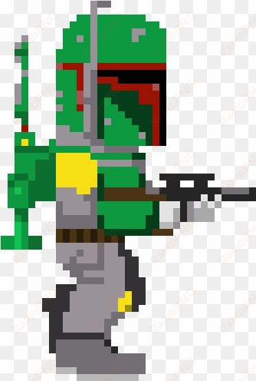 boba fett - boba fett pixel art