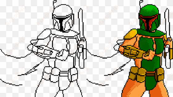boba fett by the other user - cartoon