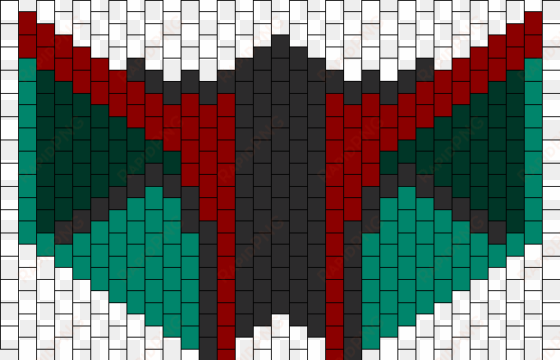 boba fett mask bead pattern - bear kandi mask pattern