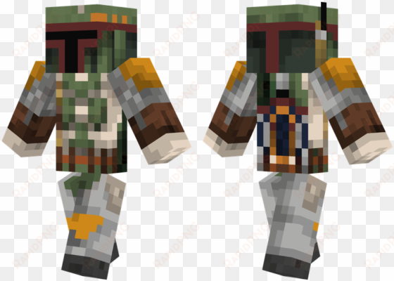 boba fett - red spy skin minecraft