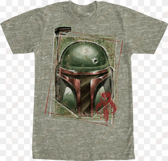 boba fett sketch t-shirt - t-shirt