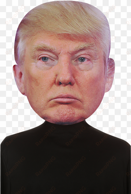 Bobble Hedz Donald Trump Mask transparent png image