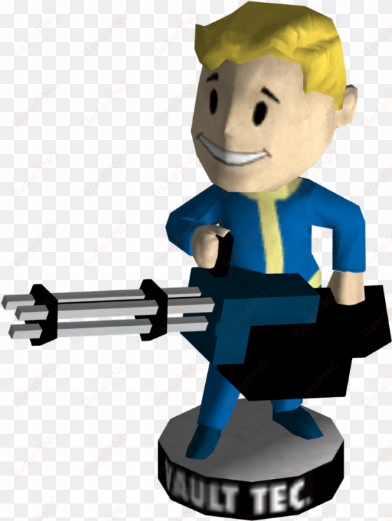 bobblehead big guns - vault boy bobblehead luck