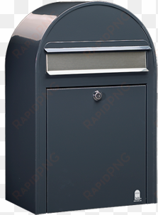 Bobi - Classic S Grey Letter Box transparent png image