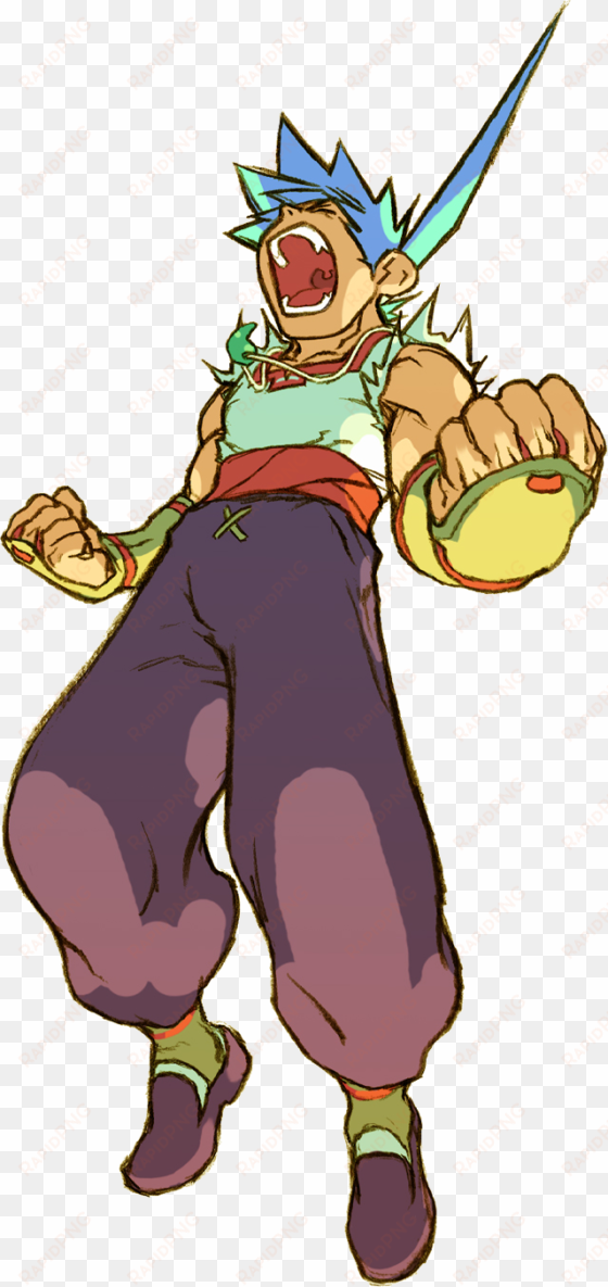 bofiv ryu artwork 2 - ryu breath of fire 4 png