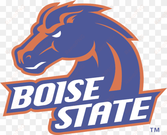 boise state broncos logo png transparent - boise state broncos