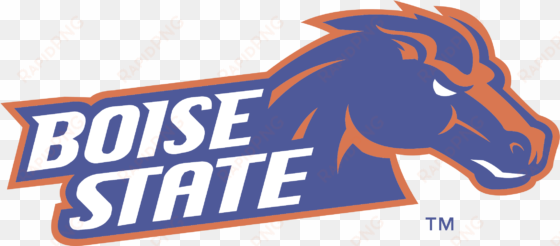 boise state broncos logo png transparent - boise state broncos official ncaa 2' x 3' car magnet