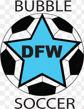 bold, playful, printing logo design for dfw bubble - kick american football