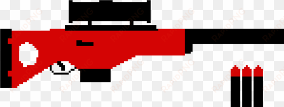 bolt sniper/ fortnite - sniper fortnite pixel art