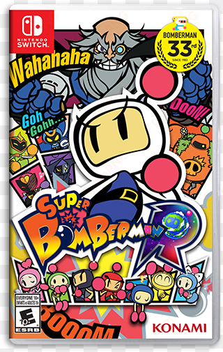 Bomberman R Boxart - Nintendo Switch - Super Bomberman R transparent png image