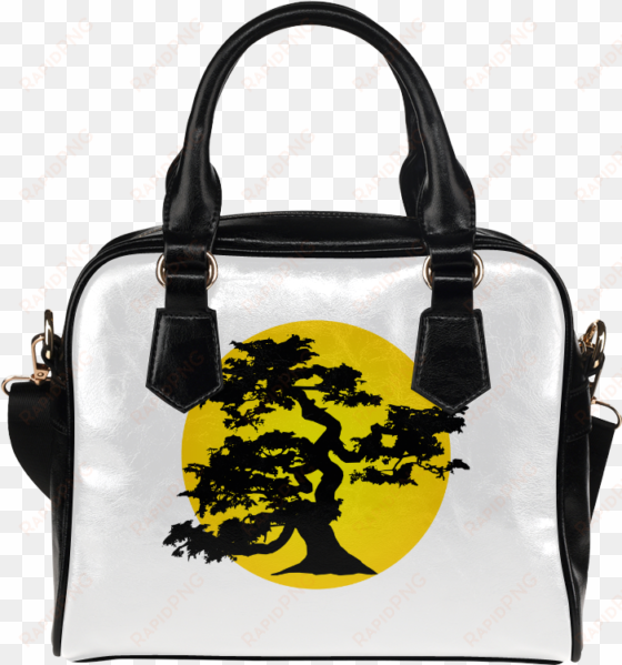 bonsai silhouette sun shoulder handbag - gifts for chihuahua lovers