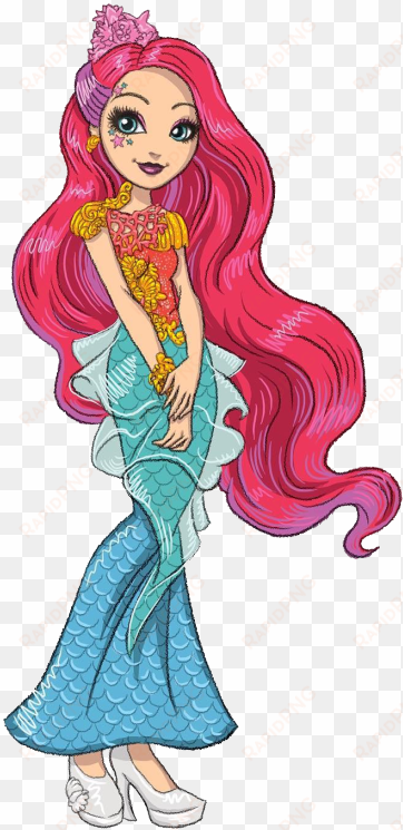 book art meeshell mermaid - ever after high michelle
