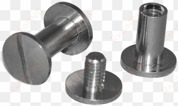 book binding screws nickel-plated 50 pieces - tandy leather screw post 1/4" nickel plated steel 10/pk