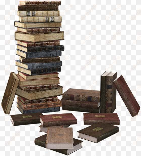 book, book stack, stacked, books, literature, read - book stack png