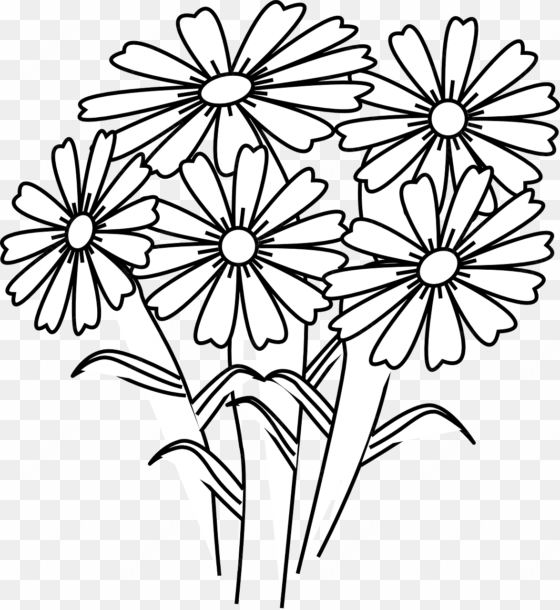 book clipart flower - coloring book flower