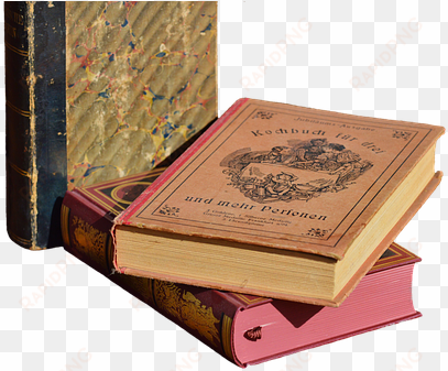 books, old books, old cooking books - libros antiguos png