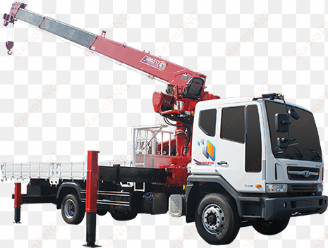 boom crane truck - crane truck png