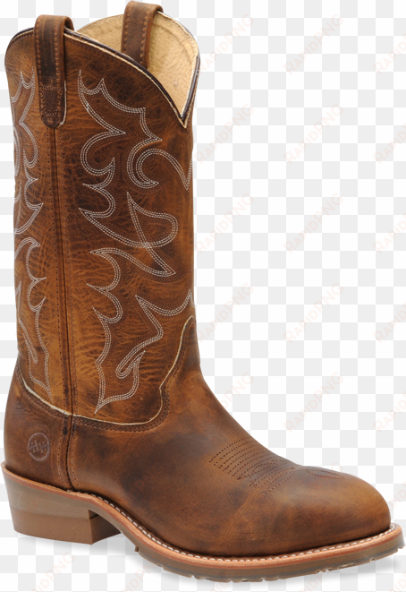 boot - double h round toe boots