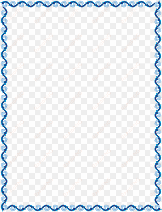 border blue - outline border design simple