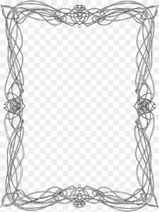 Border By Crimsonfuture On Clipart Library - Clip Art transparent png image