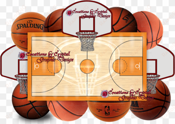 Border Design - Basketball Sport Border Png transparent png image