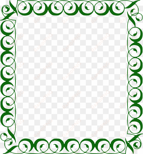 Border Frame Png Transparent Image - Green Border For Certificate transparent png image