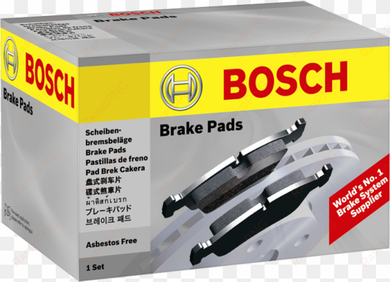 bosch replacement / upgrade brakes - auto parts packaging design