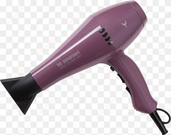 boss blow dryer purple - hh simonsen boss hair dryer - purple sparkels - onesize