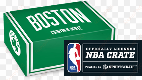 boston celtics™ courtside crate - sports crate celtics