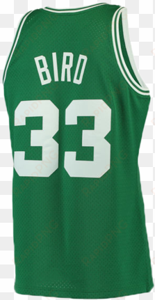 boston celtics larry bird green swingman jersey - larry bird signed jersey