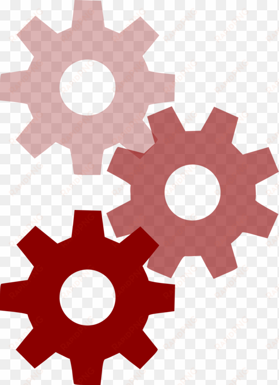 bot gears - mechanical engineering clipart