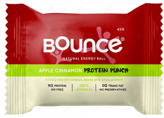 bounce apple cinnamon energy balls 42gx40 - bounce protein balls 42g