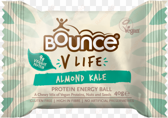 bounce rolls up with v life vegan energy balls