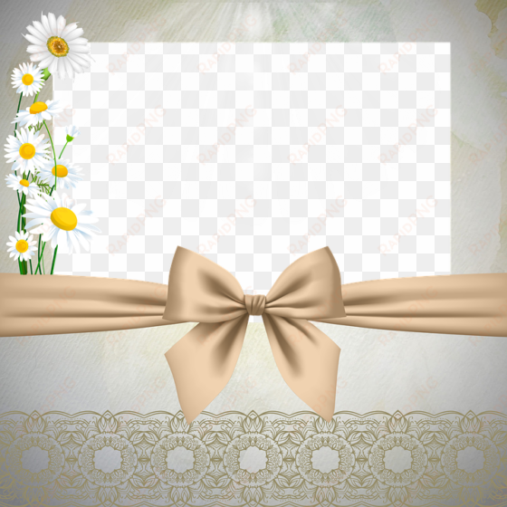 bow, beige, ribbon, flower, framework - ribbon