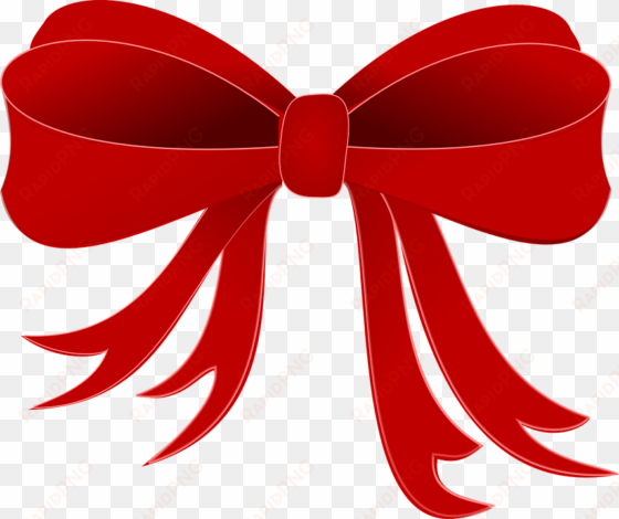 bow - clipart - christmas bow clip art