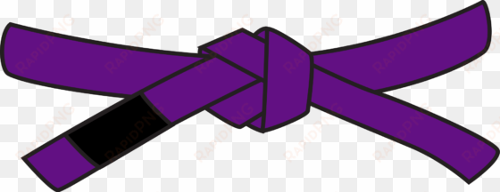 bow svg purple - karate red belt png