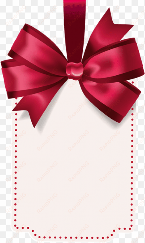 Bow Template, Cute Frames, Bow Board, Label Tag, 3d - Ribbon Tag Png transparent png image