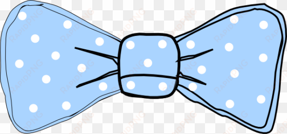 bow tie white clip - baby blue bow tie clipart