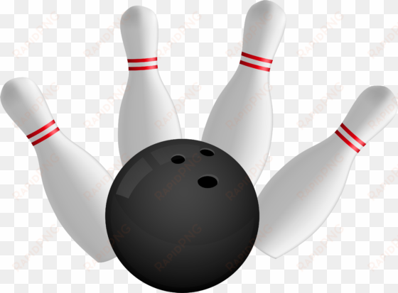 bowling ball and pins png clipart - bowling pin png