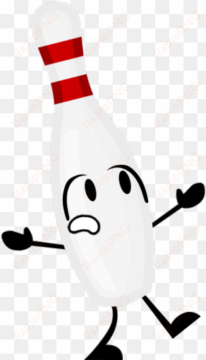 bowling pin pose - object shows bowling pin